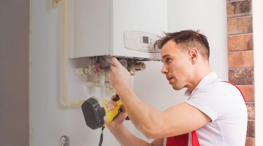 Local tankless water heater installation in Weslaco, TX